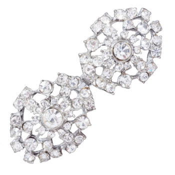 Crystal Rhinestone Button