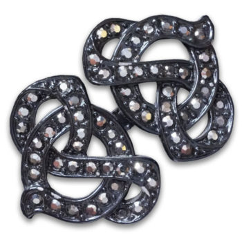 Crystal Rhinestone Button