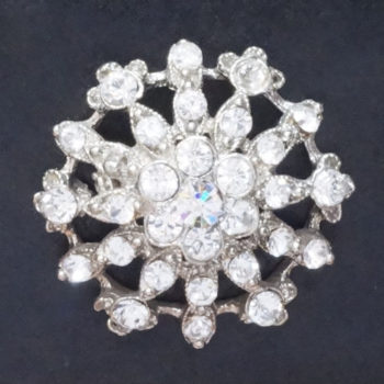 Crystal Rhinestone Button