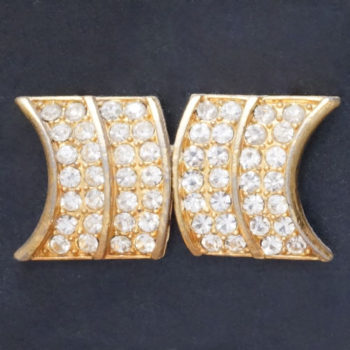 Crystal Rhinestone Button