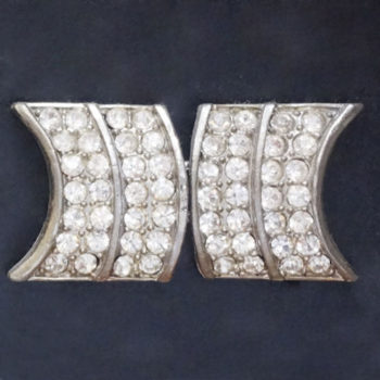 Crystal Rhinestone Button