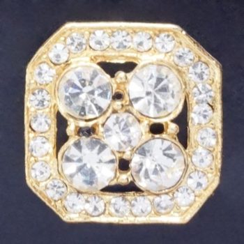Crystal Rhinestone Button