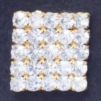 Crystal Rhinestone Button