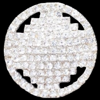 Crystal Rhinestone Button