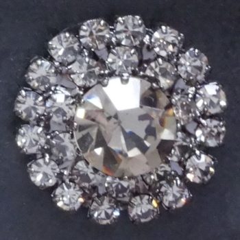 Crystal Rhinestone Button
