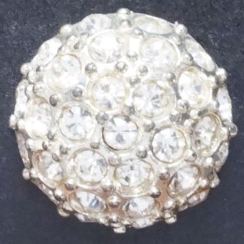 Crystal Rhinestone Button