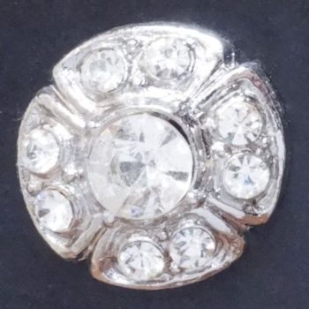Crystal Rhinestone Button