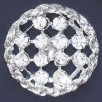 Crystal Rhinestone Button