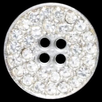 Crystal Rhinestone Button