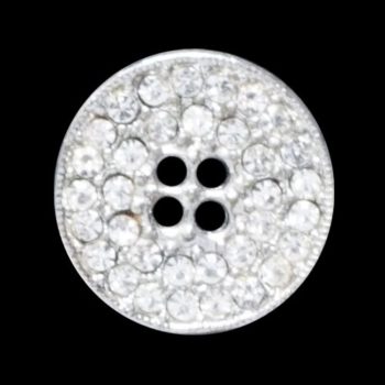 Crystal Rhinestone Button