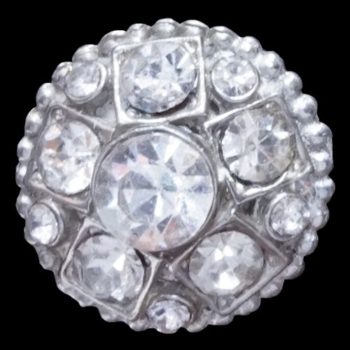 Crystal Rhinestone Button