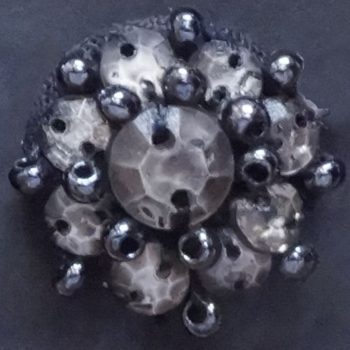 Crystal Rhinestone Button