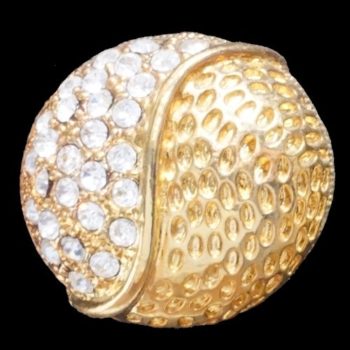 Crystal Rhinestone Button