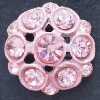 Crystal Rhinestone Button