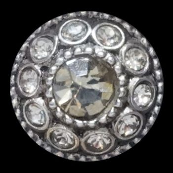 Crystal Rhinestone Button