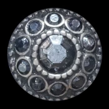 Crystal Rhinestone Button