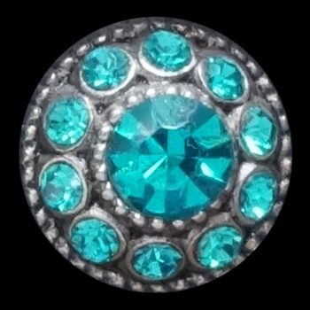 Crystal Rhinestone Button