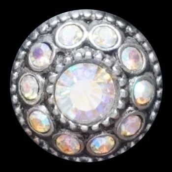 Crystal Rhinestone Button