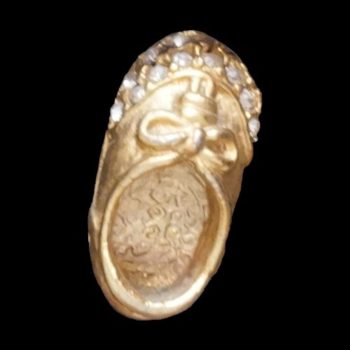 Crystal Rhinestone Button