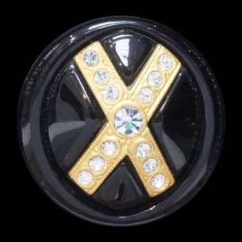 Crystal Rhinestone Button