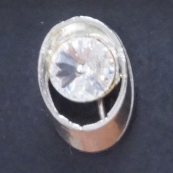 Crystal Rhinestone Button