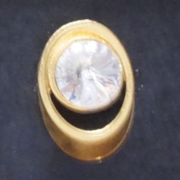 Crystal Rhinestone Button